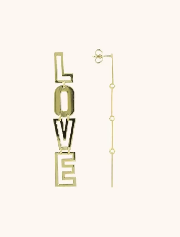 Cheap Love Oorbellen Verticaal L Classic