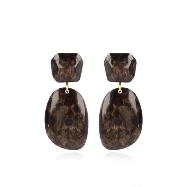 Cheap Marble Bruin Asymmetrisch Double Oval M Resin Resin