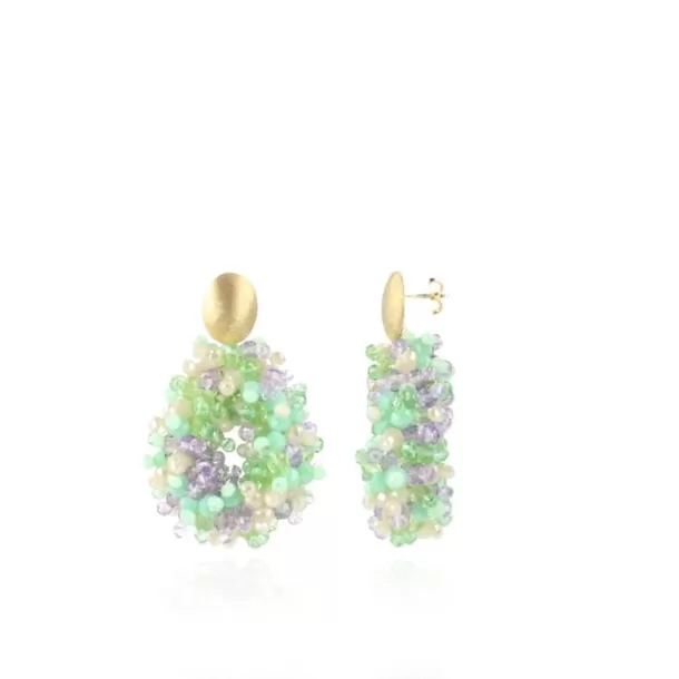 Sale Mixed Turquoise Oorbellen Louise Glassberry Druppel S Double Stones Tonal Glassberry